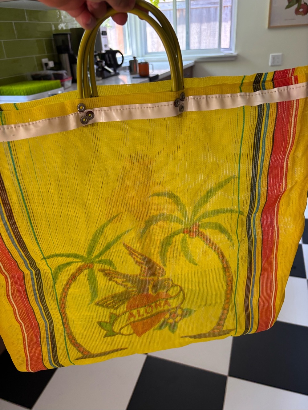 Large aloha Hawaii tote